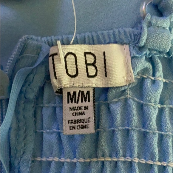 NWT Tobi Blue and sequined dress. - Picture 7 of 7